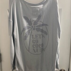 Aerie Light Blue Sweatshirt